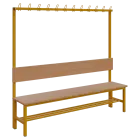 SVJ - 200 stěna jednostranná věšáková RAL 1028 - žlutá